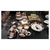 ROYAL ALBERT 'DERBY' CHINA  & FLATWARE