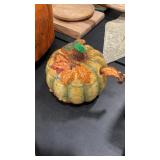 PUMPKIN SOUP TUREEN & LADLE