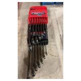 2 CRAFTSMAN 7 PC METRIC AND SAE WRENCH SETS