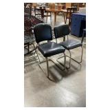 2 - MIS MATCHED DINER CHAIRS