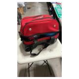 TWO BOWLING BALL SET W/ GLOVES + SHOES IN BAG