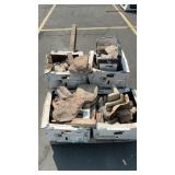 PALLET OF ELDORADO CONCRETE VENEER ACCENTS