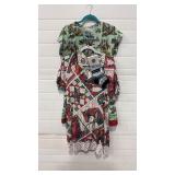 2 - DOUBLE D RANCH DRESSES SZ XS & SOCKS