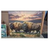 ROSEMARY MILLETTE 'DUSTY PLAINS' CANVAS ART