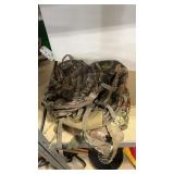 THREE ASSORTED CAMMO BACKPACKS