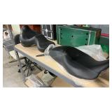 TWO HD MOTORCYCLE SEATS