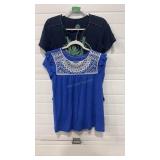 2 - DOUBLE D RANCH SHORT SLEEVE SHIRTS SZ S