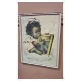 WASHBOARD BLUES VTG PRINT