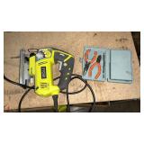 RYOBI JIG SAW, HITCH AND PLIER SET