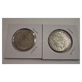 1921S & 1921 O MORGAN DOLLARS