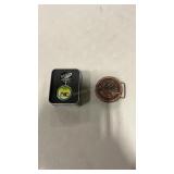 JOHN DEERE BELT BUCKLE & POCKET WATCH