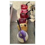 6 ASSORTED FUEL CANS