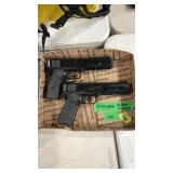 TWO CROSSMAN PELLET PISTOLS
