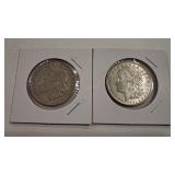 1921 & 1921 S MORGAN DOLLARS