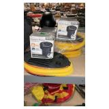 TWO  ELECTRIC + THREE MANUAL AIR PUMPS