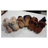 3 - CONTEMPORARY CHILDS MOCCASINS