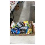ASSORTED FISHING LINE, JIGS, SPINNERS AND MORE