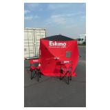 ESKIMO ICE FISHING SHELTER W/ TWO CHAIRS