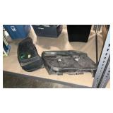 TWO HARLEY DAVIDSON SADDLE BAGS