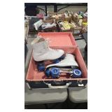 VINTAGE HYDE SORE 4L ROLLERSKATES SZ 7 W/ CASE
