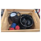ASSORTED GRANITEWARE CAMP KITS