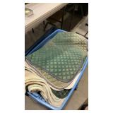 LARGE GROUP OF HORE BLANKETS + TACK