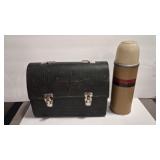 WW2 ERA 'V FOR VICTORY' THERMOS METAL LUNCHBOX