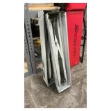 2 METAL FOLDING SAW HORSES