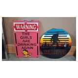 2 - FUNNY METAL SIGNS