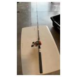 OKUMA KOKANEE BLACK W/ ABU GARCIA 6001B REEL