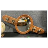 DECOR COAT RACK MIRROR