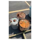3 GALVANIZED FUEL CANS INC. TEXACO