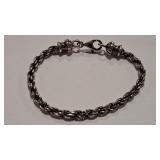 925 TWISTED PATTERN  BRACELET