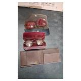 VTG SPECTACLES SHOOTING GLASSES & WALLET