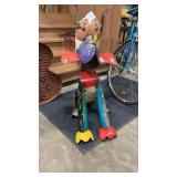 METAL DECOR DOG SCULPTURE