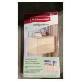 RUBBERMAID 2 DRAWER CHEST W/ BOX