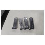 4 SMITH & WESSON 3 GEN 69 SERIES 9MM MAGS