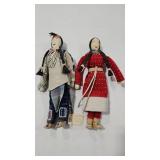 2 - JANE HOLDS CROW (APSAALOOKE) CLOTH DOLLS