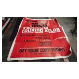 1968 TEXACO ATLAS TOURING POSTER