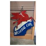CONTEMPO MOBIL GAS METAL SIGN