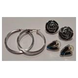 3 - 925 EARRING PAIRS