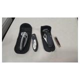 TWO MAXAM POCKET KNIVES + TWO ASSORTED POCKET KNIV