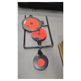 TWO METAL SHOOTING TARGETS