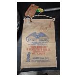EAGLE BRAND VTG CANVAS WATER BAG