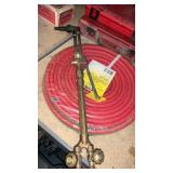 VICTOR 310C WELDING TORCH, 50' WELDING HOSE AND