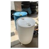 2 50 GALLON WATER DRUMS