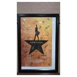 HAMILTON SIGNED LOBBY CARD - FRAMED