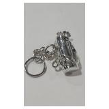 925 GOLF BAG KEY CHAIN