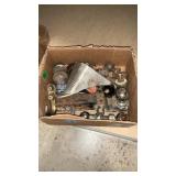 ASSORTED HITCHES, BALLS AND HOOKS