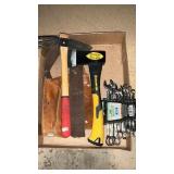 COLLINS AXE, WRENCH SET, TOOL BELT AND GARDENING